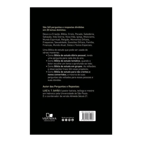 Bíblia de estudo Esperança capa dura - Leão - Image 3