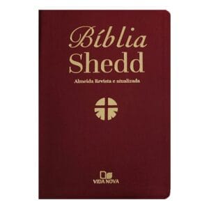 Bíblia Shedd - Couro Bonded Vinho