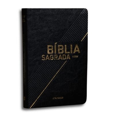 Bíblia NVI Letra Grande - Luxo Preta